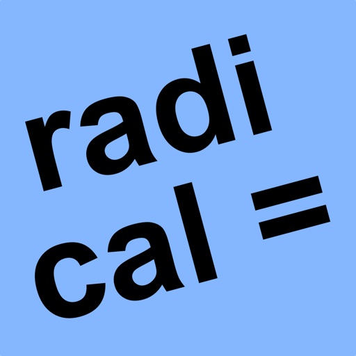 ARadicalEqn Radical Equations iOS App