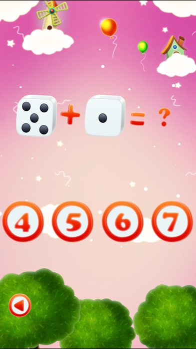 1+1 Dice lite iPhone screenshot