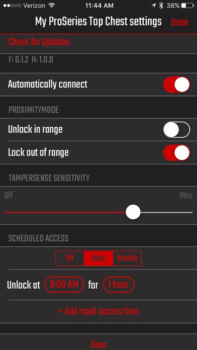 Screenshot #3 pour Craftsman Smart Lock Toolbox