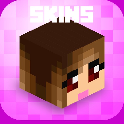 Cute girl skins for minecraft PE icon
