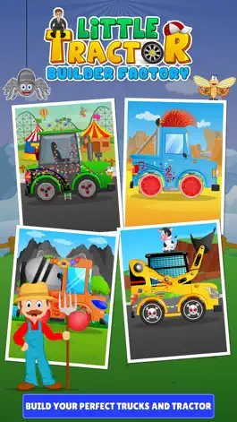 Game screenshot Little Tractor Builder Factory- Tractors Maker for kids mod apk