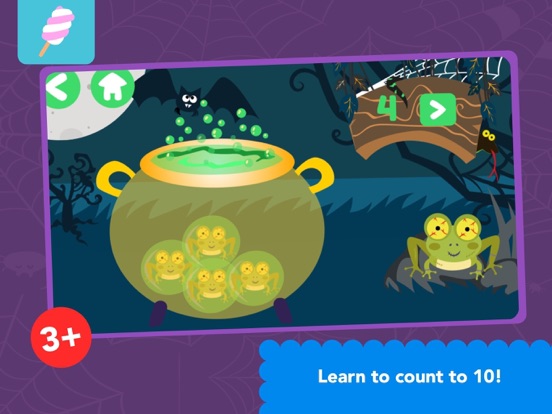 Screenshot #6 pour Math Tales trick-or-treating: Halloween counting