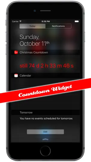 Captura de pantalla de Christmas Countdown + Carols Piano en iPhone 2