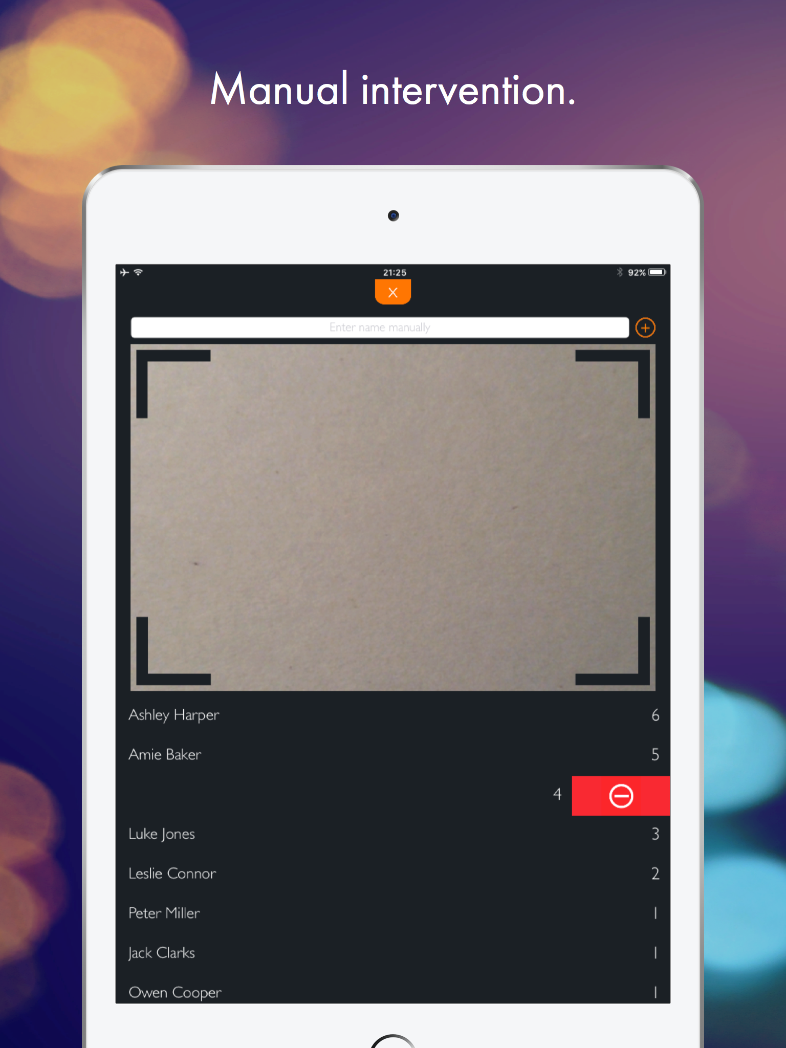 QR Counter