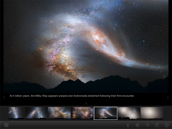 NASA Visualization Explorer iPad screenshot