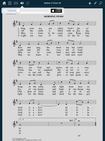 Hymnals screenshot 2