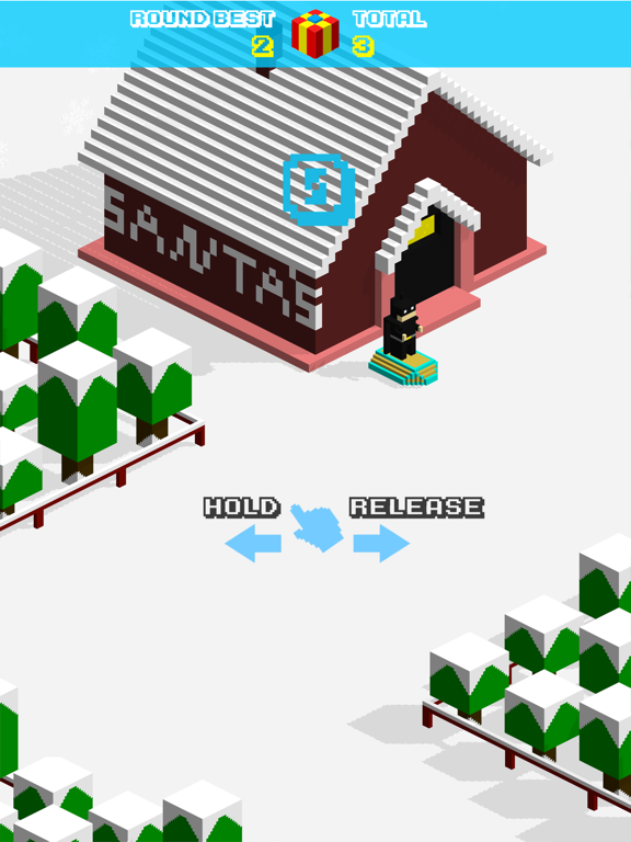 Frosty trail - Endless Adventure Arcade iPad screenshot