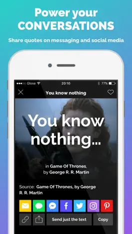 Game screenshot GIF Quotes! hack