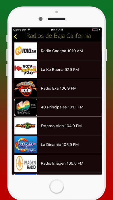 México Radios - Estaciones de Radio Online FM AM screenshot 3