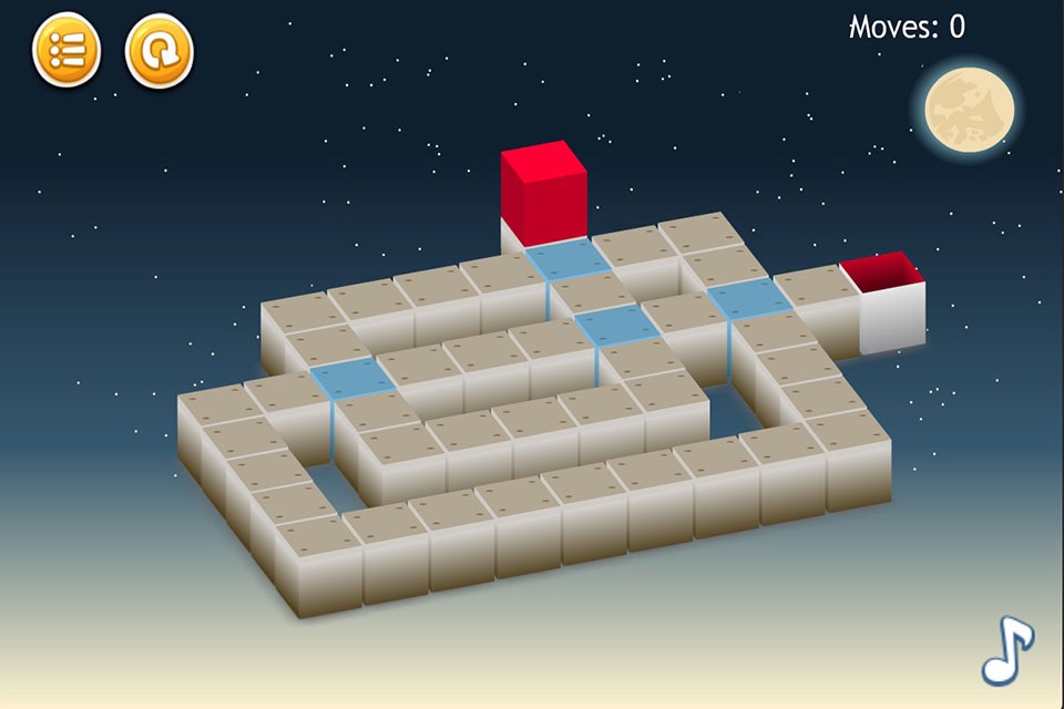 Bloxorz 2 Path Finder screenshot 2