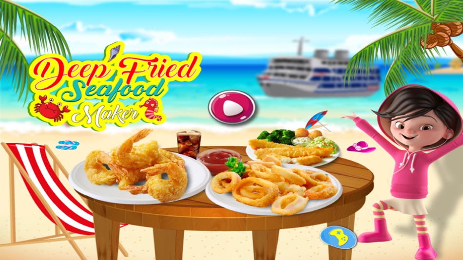 Seafood Deep Fry Maker Cook - A Fast Food Madness - 1.0.1 - (iOS)