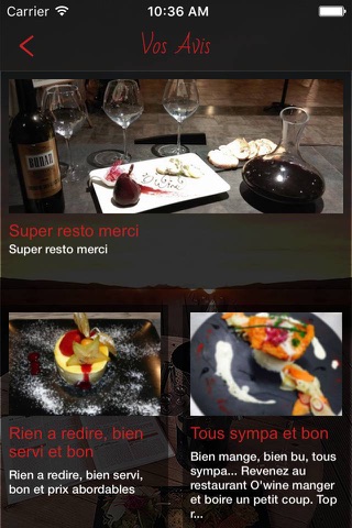 Ô'Wine Restaurant Le Castellet screenshot 4