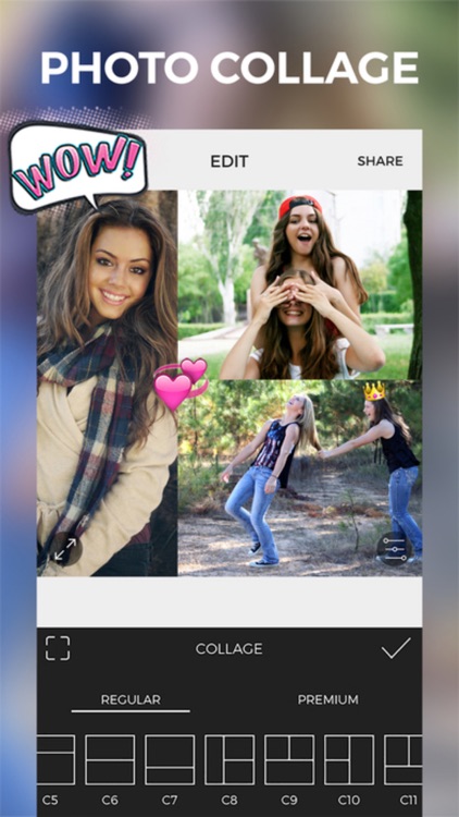 Instazz Photo & Video Editor : No Crop Pic Layout