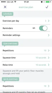 squeezy - nhs pelvic floor muscle exercises for cf iphone screenshot 3