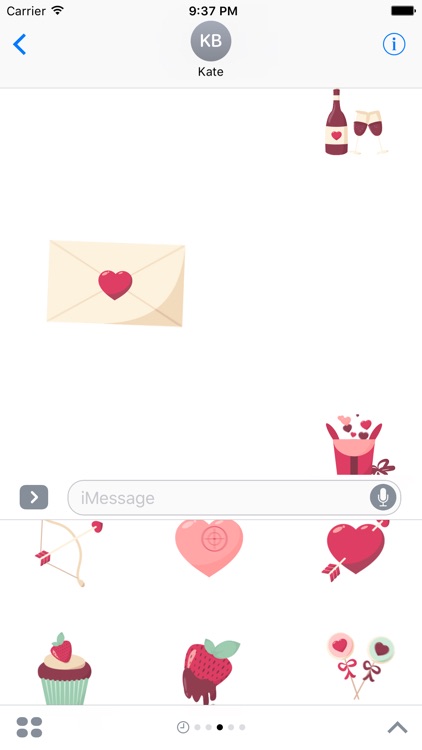 Animated Love Stickers