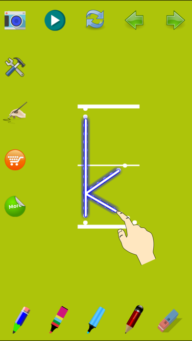 Screenshot #3 pour Trace Letter Level 7,Lowercase