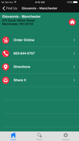 Giovanni's Roast Beef & Pizza screenshot