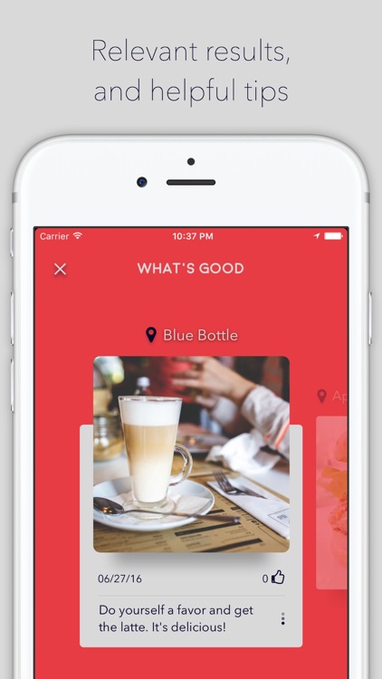 What's Good - local recommendations