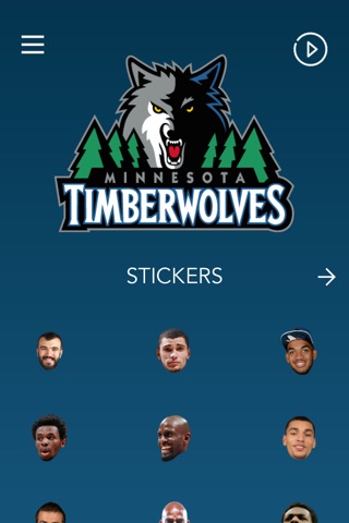 Minnesota Timberwolves Emoji screenshot 2