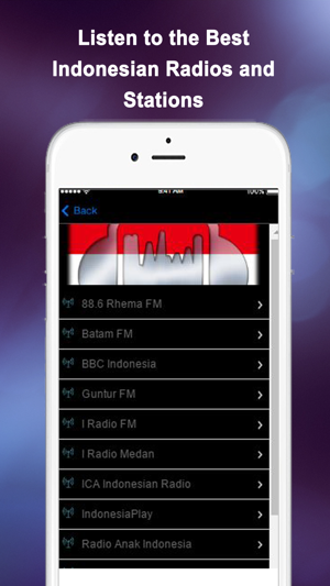 Indonesia Radio Online FM Music and News Stations(圖3)-速報App