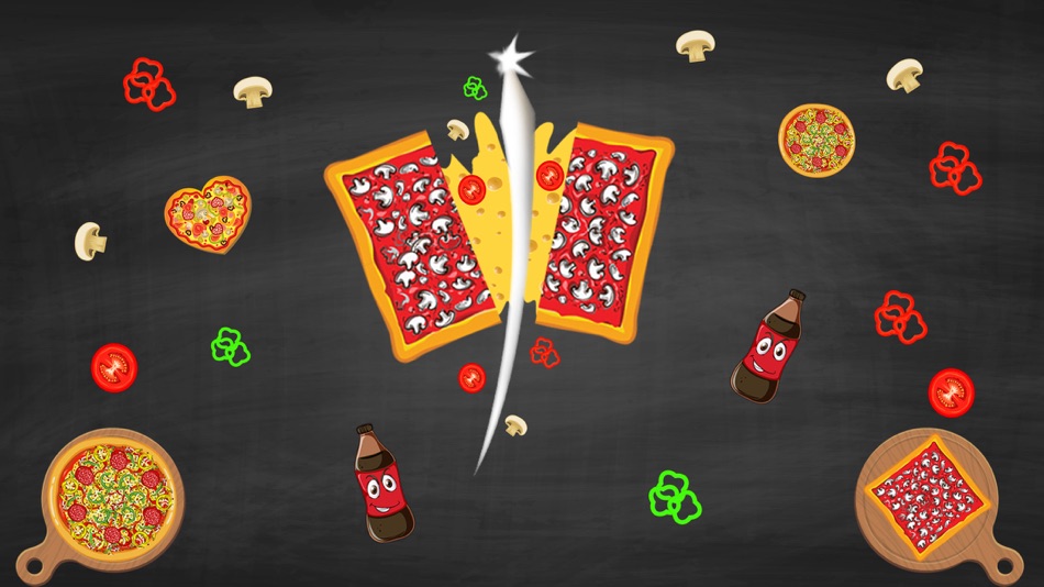 Pizza Ninja - Be Ninja & Cut pizza top free games - 1.0 - (iOS)