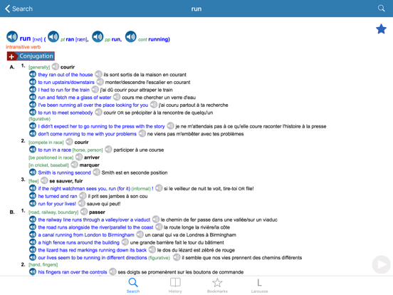 English / French dictionary App Store preview screenshot 7