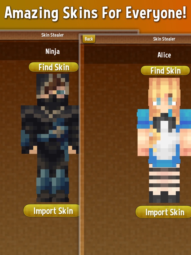 Skins For Minecraft Boy Girl Minecraft Skins บน App Store - roblox skin stealer