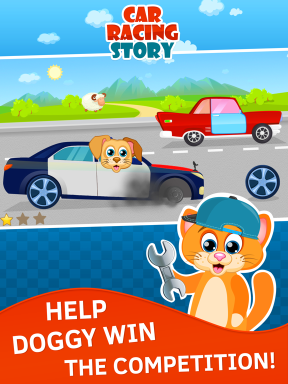 Screenshot #5 pour Voiture de course jeux pour 3 ans. Premium
