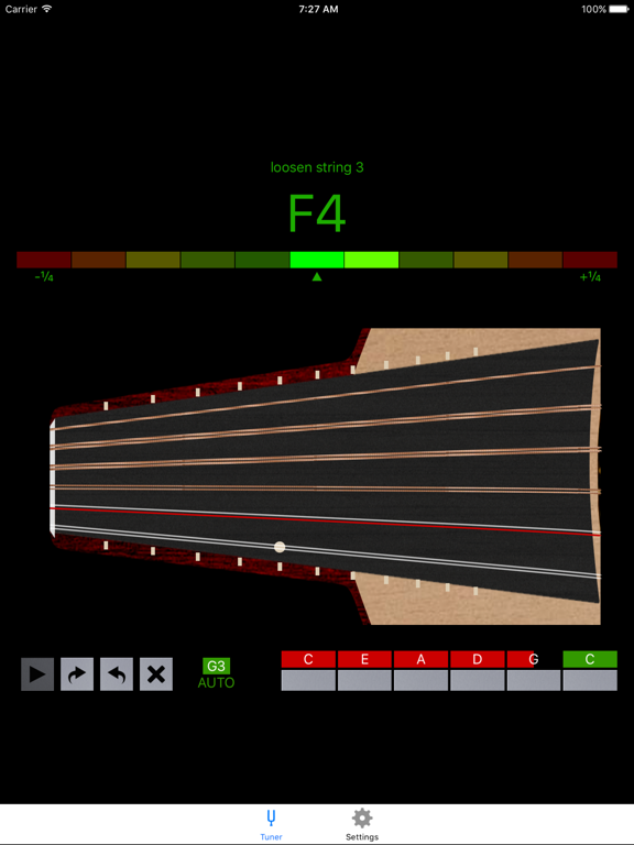 Screenshot #4 pour Oud Tuner Pro