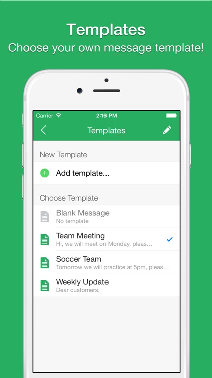 Text 2 Group Pro - Quickly send SMS messages screenshot-3