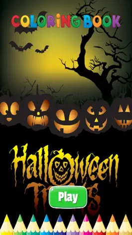 Game screenshot Halloween Coloring Book - Activities for Kids mod apk