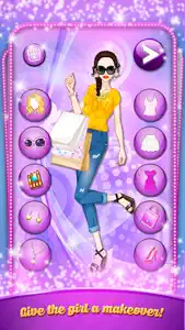 Shopping Girl Dress Up - Cute fashion game screenshot #3 for iPhone