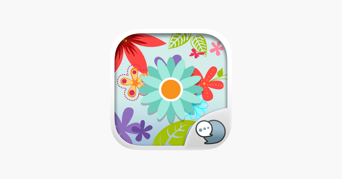 ‎Flower Emoji Stickers Keyboard Themes ChatStick on the App Store