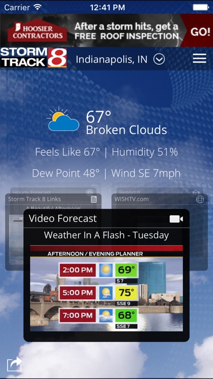 WISH-TV Weather - Radar & Forecasts