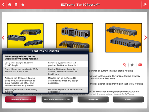 Molex Connector Overview iPad screenshot 4