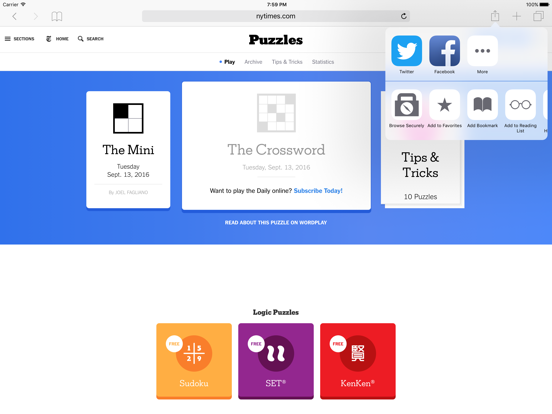 Browsecurely - Secure browsing from any app iPad screenshot 1 - Utilities app