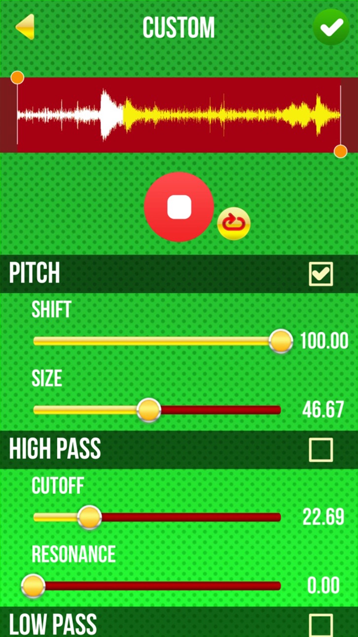 iPhone screenshot