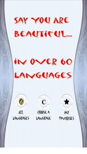 U R Beautiful In 60+ Languages