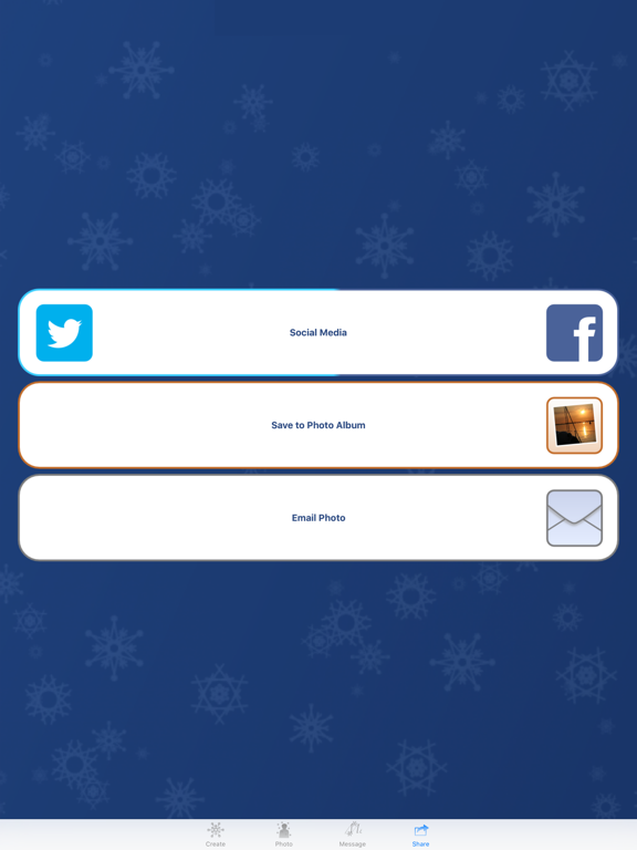Snow Creator iPad screenshot 5 - Social Networking app