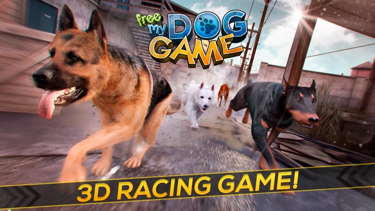 My Dog Game . Doggy Racing Game For Little Girls