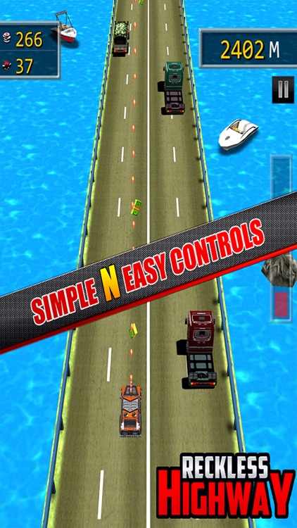 Reckless Highway - 3D Shooting And Racing Game