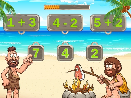Screenshot #4 pour Caveman Kids Math 3