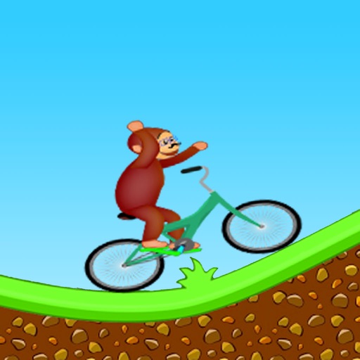 Jungle Monkey Biking - For Curious George Version iOS App