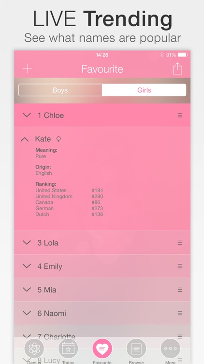 Baby Name Genius screenshot-4