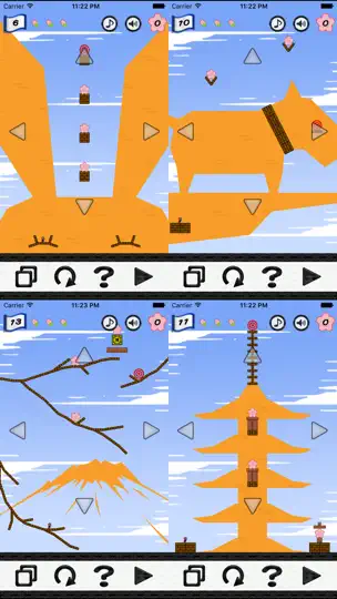 Capture d'écran de AraignéeNinja Lite sur iPhone 5