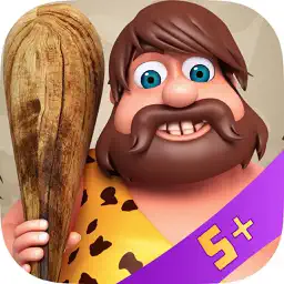 Caveman Kids Math 3 app icon