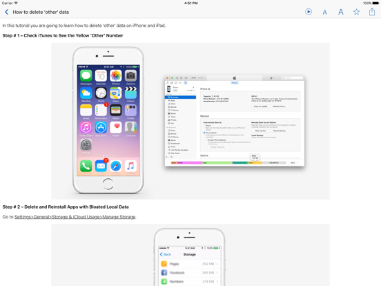 Screenshot #6 pour Manuel pour iPhone avec les trucs & astuces