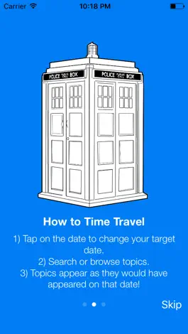 Game screenshot Time Machine for Wikipedia apk