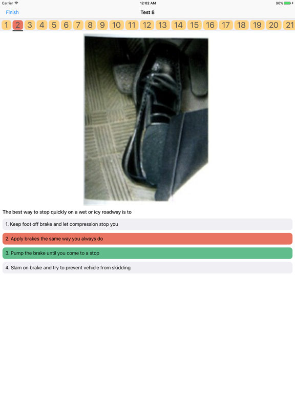 Ontario G1 Driving Theory Test Free iPad screenshot 5 - Education app