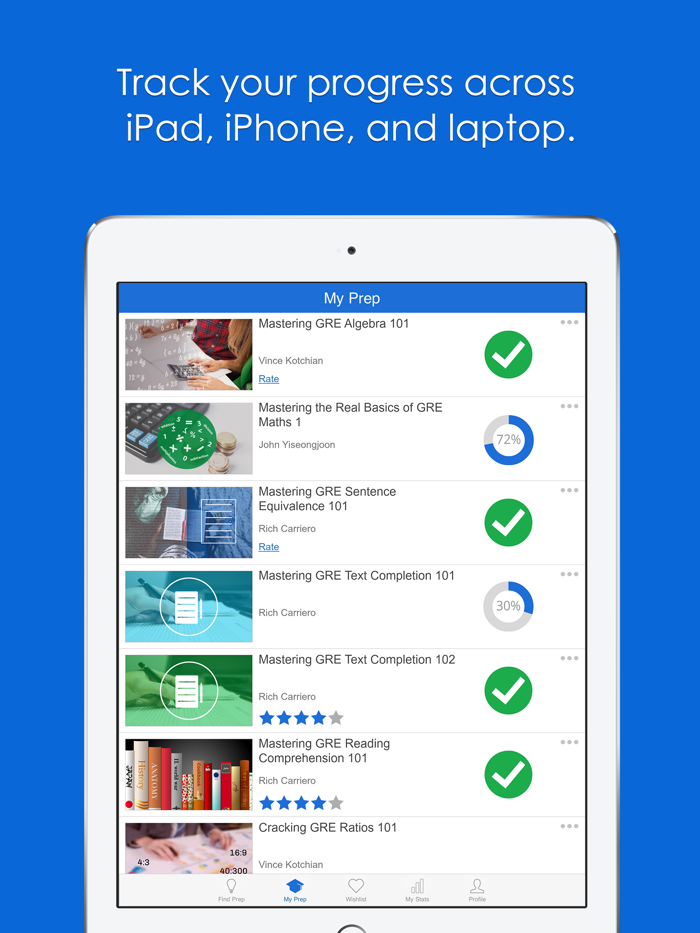 PrepEd GRE Exam Preparation